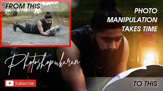 Day to Night photo | How to do Photo Manipulation | Photoshopukaran