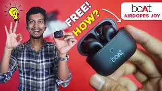 ₹0 - FREE : boAt Airdopes Joy Review, Offer Trick - boAt Airdopes Joy Unboxing, Features - boAt TWS