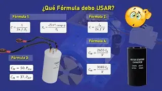 Que Formula debo usar para Calcular el valor de un condensador para un Motor Electrico ...??