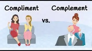 Compliment vs. Complement|| Homophones || How to differentiate? || Word Blunders
