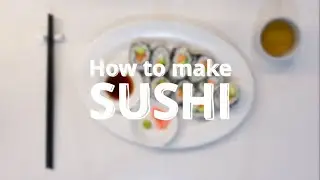 How to make Sushi 🍣 | 30 seconds