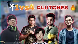 Top 5 Shotgun clutches in Pubg/BGMI Ft ,Mortal ,Viper ,Carry ,Jhonathan ,Athena