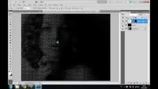 Photoshop Programında Tipografik Portre Görüntüsü