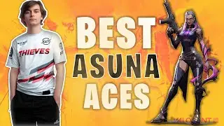 100T Asuna: No Reaction Gamer - Valorant ACE Montage