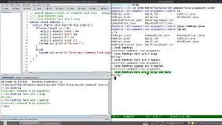 command line args