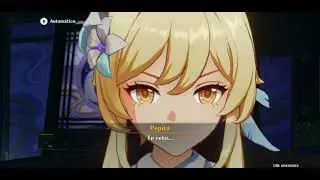 LA PROTAGONISTA HABLA POR TERCERA VEZ!  travaler reta a signora a un combate | genshin impact