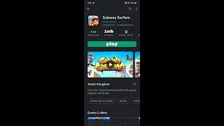 Subway surfers under 1 MB play now