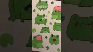 КРУТЫЕ  РИСУНКИ В ЗЕЛЕНОМ СТИЛЕ 🐸