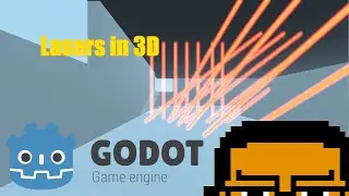 Godot: 3D Lasers Tutorial under 5 minutes + laser materials setup
