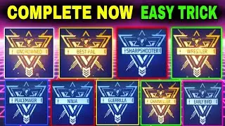 How To Complete All achievement mission in free fire || Achievement mission complete freefire