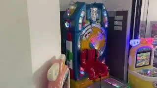 Epark blue transformers ferris wheel kiddie ride.
