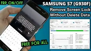 Samsung Galaxy S7 G930F Android 8.0 (u4/s4) Remove Screen Lock Without Format Data By Muslim Odin