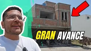 LES MUESTRO EL PROCESO CONSTRUCTIVO DE ESTA CASA !! 🏡