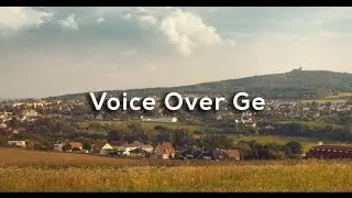 Jazyková adaptace promo filmu - německý herec