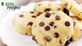 KETO DIET RECIPES | No Bake Keto Chocolate Chip Cookies