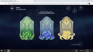 Hoyolab - Event - Genshin Impact - The Six Faces of Wisdom