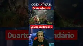 Quarto baú lendário região Vale do rio.#godofwar #playstation