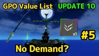 NEW GPO VALUE LIST UPDATE 10 #5 ACE and ressurrected baal head have NO DEMAND??? surely not