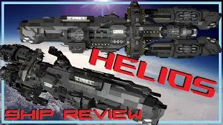 [SPACE ENGINEERS] HELIOS by Sevyrs - What a great design! - Ship Review