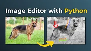 Tkinter Image Editing Tool tutorial - Python GUI Project for beginners [Tkinter, Pillow]
