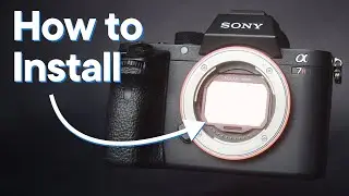 Kolari Magnetic Clip-in Filter For Sony E | Installation Tutorial