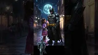 Avengers And DC Hero's Giving ice cream to little girls #shorts #avengers #dcshorts #marvelshorts