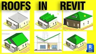 CREATE ROOFS IN REVIT 2023