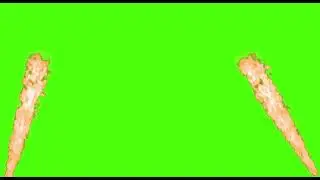 Part flam green screen video