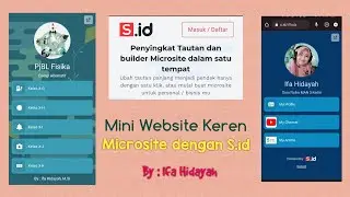 Membuat Microsite dengan S.id