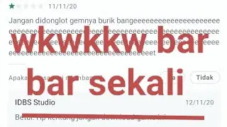 Developer game paling bar-bar 😀😀😀