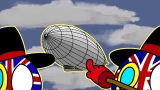 Zeppelin Raid (Countryballs)