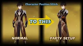 Party Setup Idle Glitch (Credit To @Dj_Fizzy1 for the Original Video) | Genshin Impact 4.6