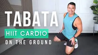 Small Space TABATA Workout [Core + Sweaty HIIT Cardio]