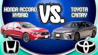 Toyota Camry VS Honda Accord hybrid comparison // Which hybrid for you?