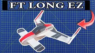 How to make rc plane at home✈️ || diy LONG EZ rc plane || @creativec.g