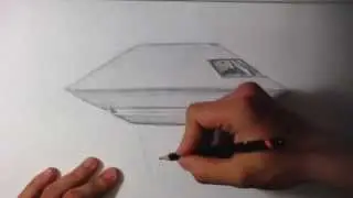 Drawing a Flying Saucer - Draw Fantasy Art