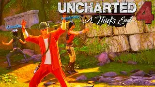 Uncharted 4: New DLC Map, Dance Battle, and Duck Hunt! ( Funny Moments #2)