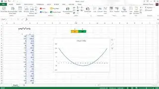 Excel график функции