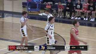 Haslett Varsity Boys Basketball vs Laingsburg - November 25, 2024
