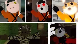 PIGGY BOOK 2 CHAPTER 8 ALL JUMPSCARES!!