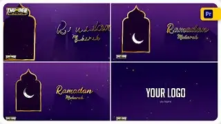 Ramadan And Eid Greetings Intro | After Effects & Premiere Pro Template | Free Ramadan Mubarak Video
