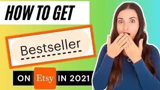 How To Get an ETSY BESTSELLER Badge! How To Make Sales On Etsy With Print On Demand