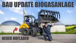Biogasanlage Bau Update bei Basti 🏗️  & neuer Hoflader!