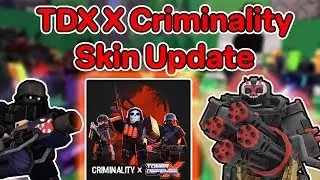 EVERYTHING coming to TDX x CRIMINALITY