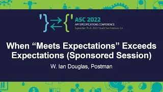 When "Meets Expectations" Exceeds Expectations (Sponsored Session) - W. Ian Douglas, Postman