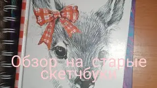 Обзор на два старых скетчбука