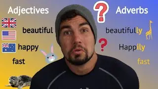 ⭐️ Adjectives VS Adverbs - SUPER EASY!!😱 Adjectives vs Adverbs + PRACTICAL EXAMPLES!!