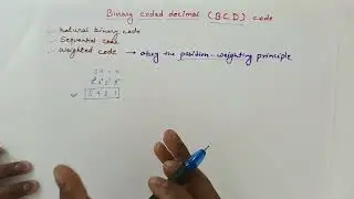 BCD codes | Decimal to BCD conversion | BCD to Decimal conversion | binary coded decimal
