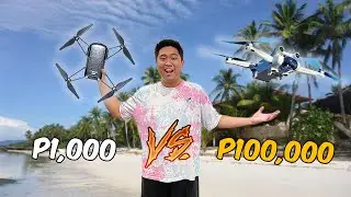 P1,000 vs P100,000 Drone (EXTREME WIND)