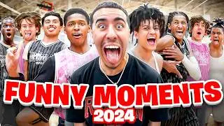 FUNNIEST MOMENTS OF MY AAU TEAM 2024!
